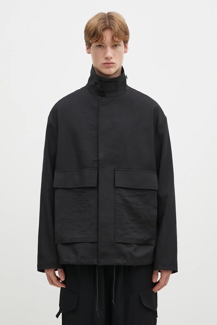 Y-3 jacket Sport Uniform Coach men's black color JN4907 at PRM US