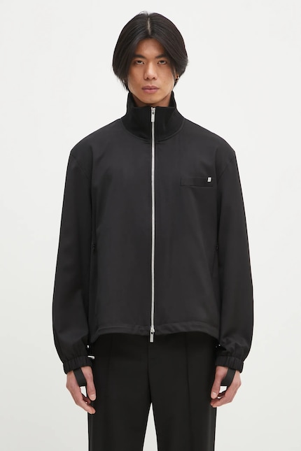 Helmut Lang wool jacket Relaxed Bomber.Suit black color O09HM102 Helmut Lang wool jacket Relaxed Bomber.Suit black color O09HM102