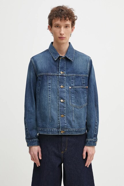 Needles denim jacket Darts Jean blue color QV160 at PRM US
