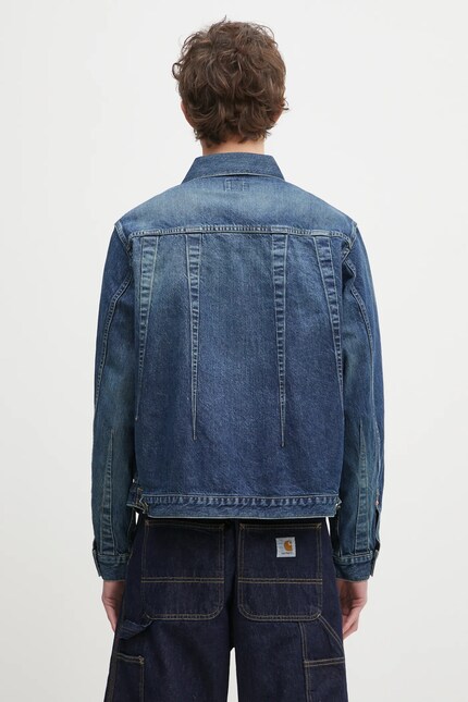 Needles denim jacket Darts Jean blue color QV160 at PRM US