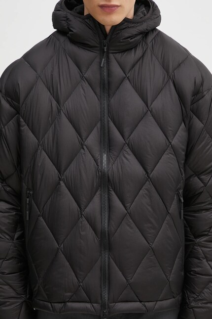 MKI MIYUKI ZOKU down jacket Translucent Diamond Bubble black color