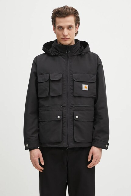 Carhartt WIP jacket Irwin Jacket black color I034504.89XX at PRM US