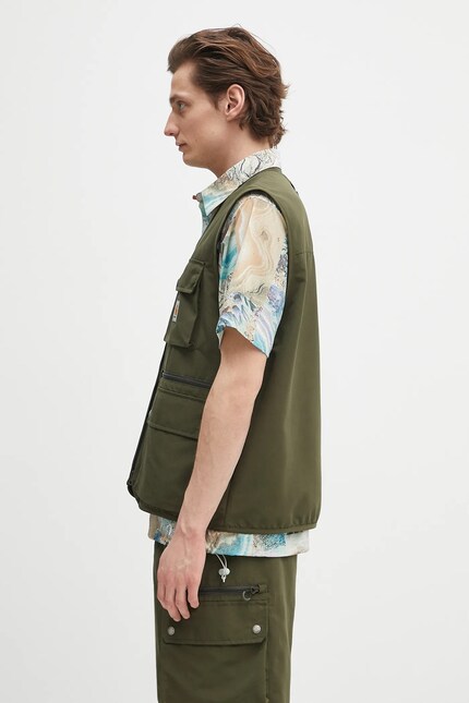 Carhartt WIP vest Irwin Vest green color I034505.41XX at PRM US