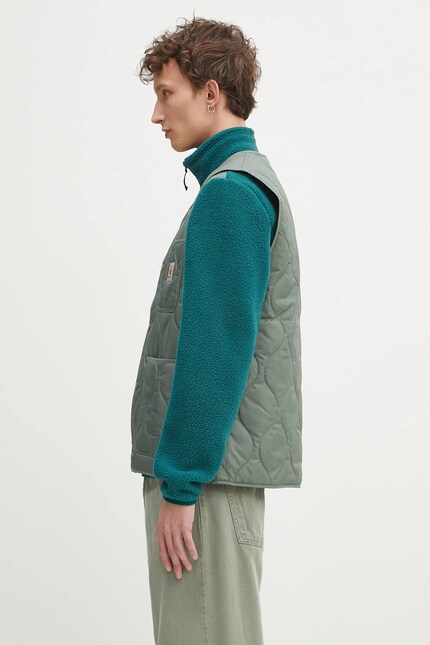 Carhartt WIP vest Skyton Vest green color I032989.1YFXX at PRM US