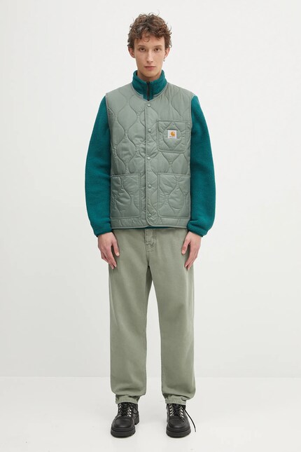 Carhartt WIP vest Skyton Vest green color I032989.1YFXX at PRM US