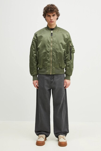 Alpha Industries reversible jacket MA-1 Base Flight Jacket green
