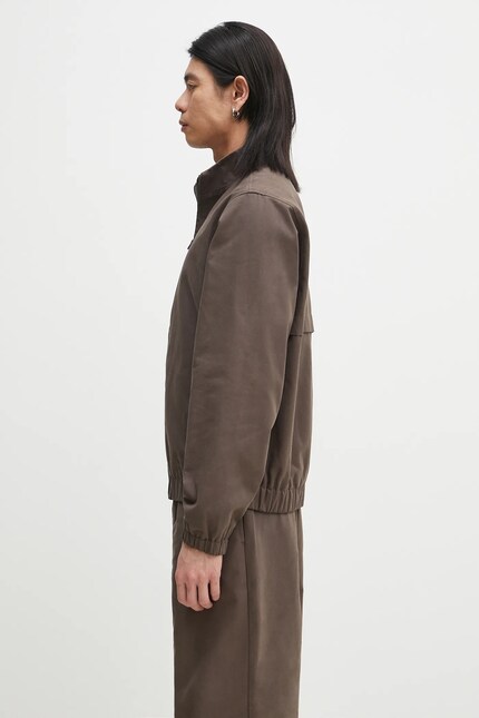 Daily Paper cotton jacket Twill Track Jacket brown color 2511120