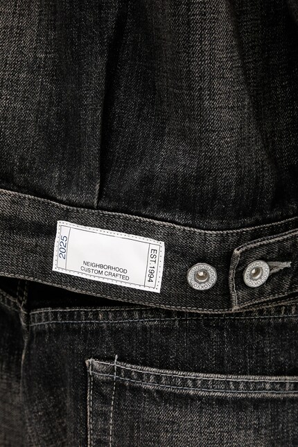 NEIGHBORHOOD denim jacket Washed Denim Type-2 Jacket PRM EU