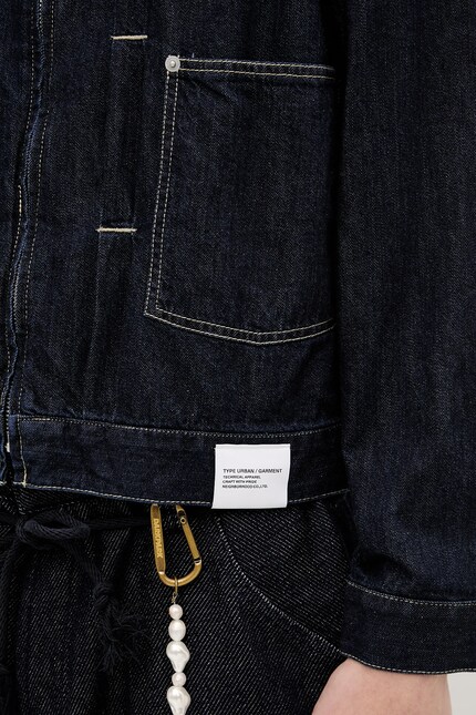 NEIGHBORHOOD denim jacket WASHED LW DENIM ZIP PRM EU