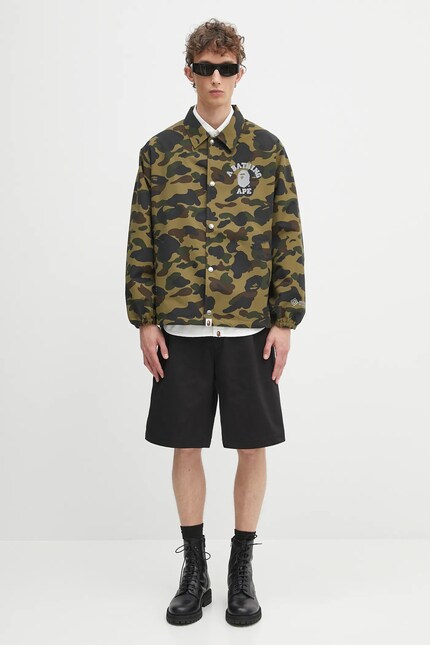 t*n様 ■A BATHING APE 迷彩 スター カモフラージュ柄 ポロシャ 中古・古着通販】A BATHING APE (ア ベイシング エイプ) ポロシャツ