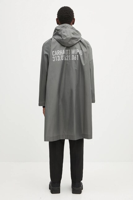Carhartt WIP jacket Tour Packable Rain Poncho green color I034884