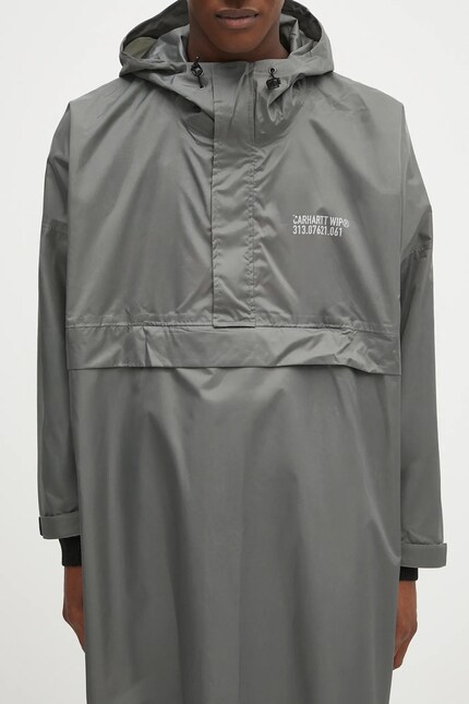 Carhartt WIP jacket Tour Packable Rain Poncho green color I034884