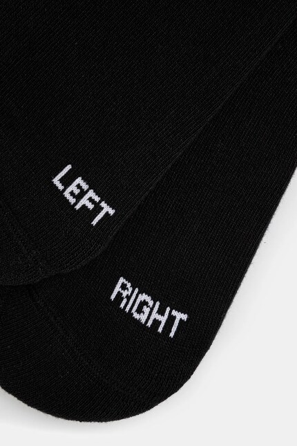 VETEMENTS socks Logo black color UA66SO100B at PRM US