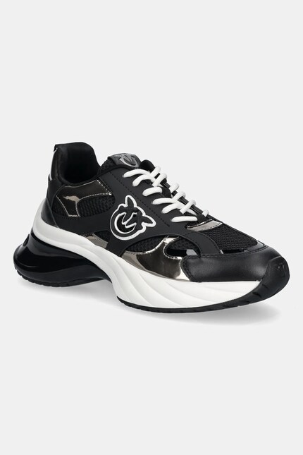 Pinko sneakers Ariel femei, culoarea negru, SS0067 E022 ZZ0