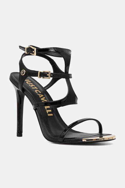 Just Cavalli sandale culoarea negru, 78RA3S22ZSS66899 | ANSWEAR.ro
