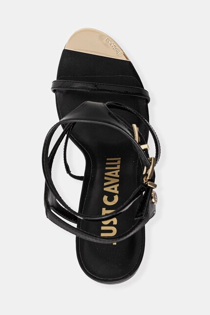 Just Cavalli sandale culoarea negru, 78RA3S22ZSS66899 | ANSWEAR.ro