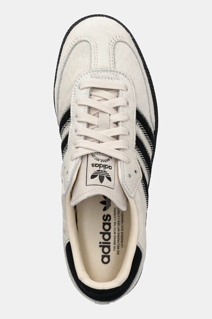 adidas Samba OG Wonder White Black Pony JP5329 at PRM US