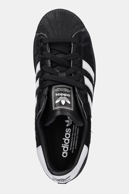 adidas Originals leather sneakers Superstar II W women's black