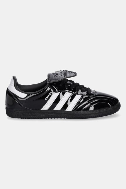 adidas gazelle silver green womens Prada Black Patent Leather Americas Cup Sneakers US9 UK8  THE-ECHELON