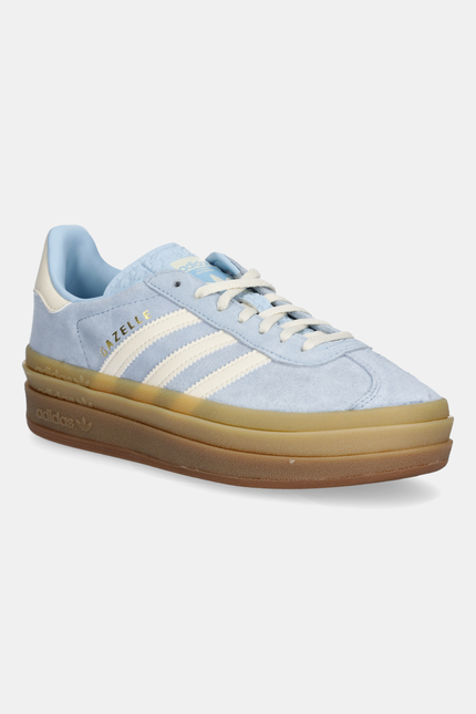 あおい Замшеві кросівки adidas Originals Gazelle Bold JQ7776 | ANSWEAR.ua