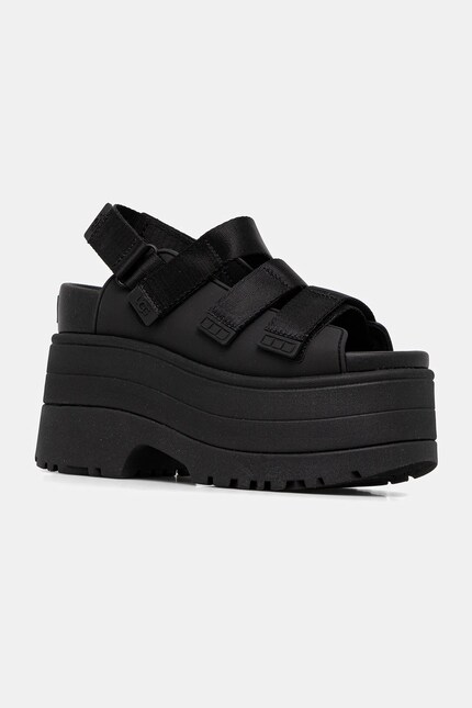 UGG sandals Goldenrise women's black color 1167431-BLK at PRM US