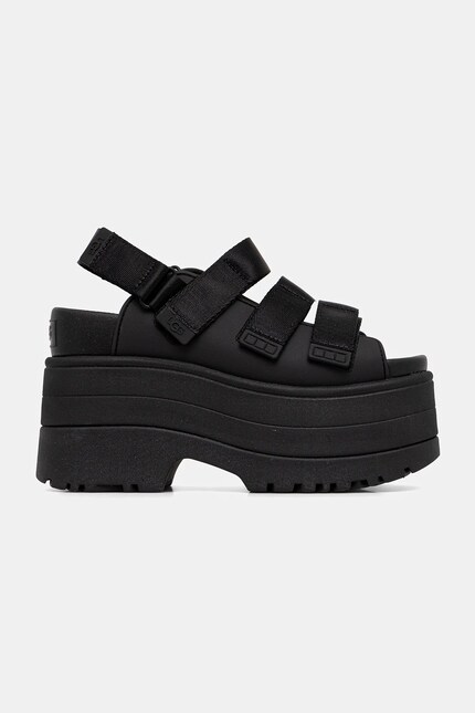 UGG sandals Goldenrise women's black color 1167431-BLK at PRM US