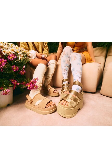 UGG sandals Goldenrise women's beige color 1167431-MDSD at PRM US UGG sandals Goldenrise women's beige color 1167431-MDSD at PRM US