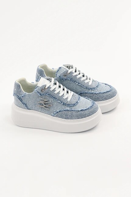 ガーリー Karl Lagerfeld sneakers ANAKAPRI femei, KL63523D | ANSWEAR.ro