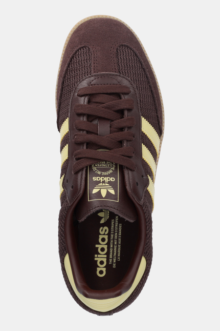 Кроссовки adidas Originals Samba OG женские цвет коричневый JR8167