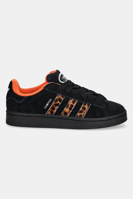 Замшеві кросівки adidas Originals Campus 00s жіночі колір чорний