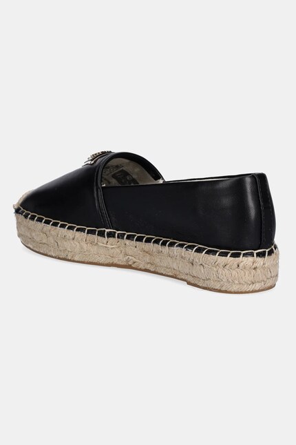 Guess espadrile JOLANDY culoarea negru, FLJLND LEA14 | ANSWEAR.ro