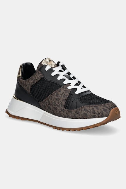 MICHAEL Michael Kors sneakers Jaime femei, culoarea maro MICHAEL Michael Kors sneakers Jaime femei, culoarea maro