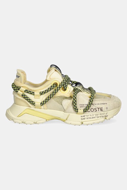Кроссовки Lacoste L003 ACTIVE RUNWAY женские цвет жёлтый 49SFA0014