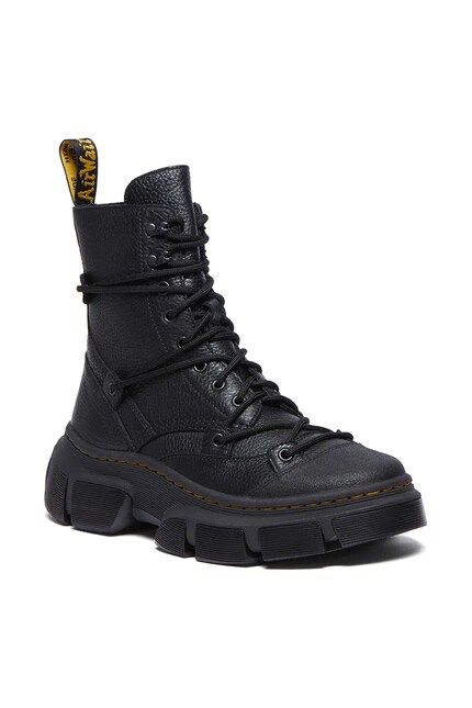 アウル Dr. Martens cizme de piele DMXL culoarea negru, cu platforma