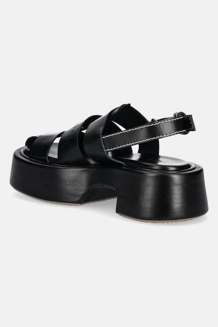 JW Anderson leather sandals women's black color SN0099 LA0323 999