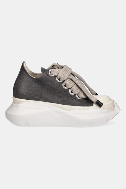 Rick Owens DRKSHDW plimsolls Jumbo Laces Abstract Low Sneak gray