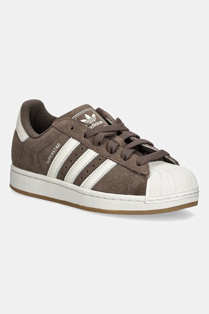 adidas Originals suede sneakers Superstar II W brown color HQ4915 at PRM US