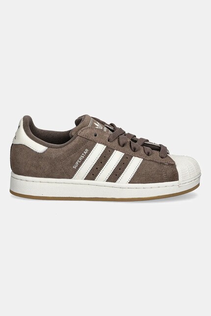 adidas Originals suede sneakers Superstar II W brown color HQ4915 at PRM US
