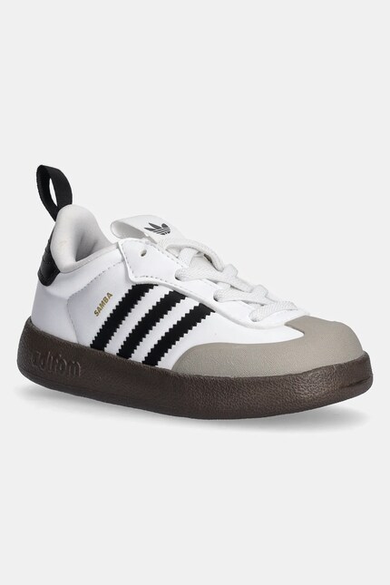 adidas gazelle silver green womens adidas Samba OG 'Cloud White Core Black Gum' Toddler Shoes 5 main image 1
