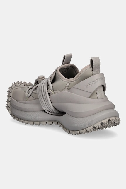 Emporio Armani sneakers barbati, culoarea gri, X4X653 XR083 00930 Emporio Armani sneakers barbati, culoarea gri, X4X653 XR083 00930
