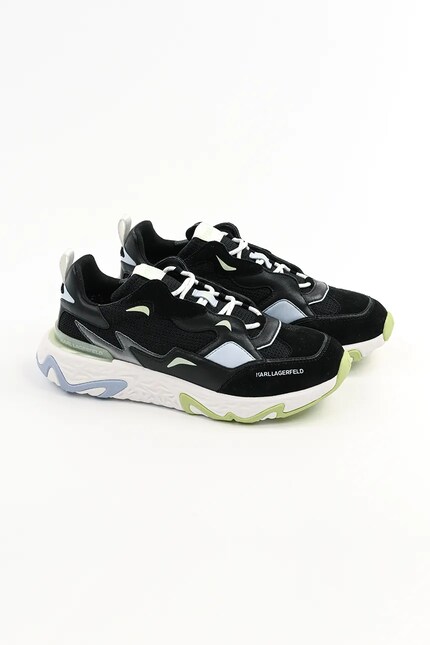 Karl Lagerfeld sneakers BLAZE barbati, culoarea negru, KL52424