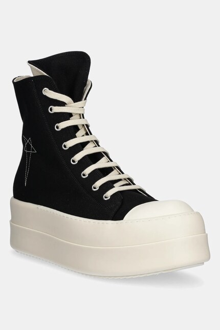 Rick Owens DOUBLE BUMPER SNEAKS 37 正規品 Rick Owens trainers Double Bumper Sneaks black color DU01E3831