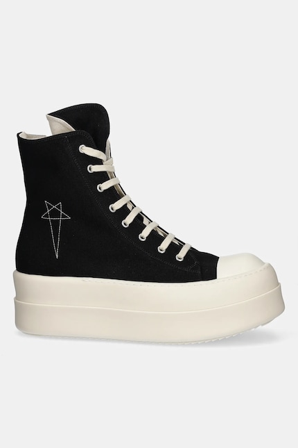 Rick Owens trainers Double Bumper Sneaks black color DU01E3831