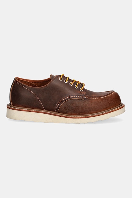 Red Wing leather shoes Shop Moc Oxford orange color 4603 at PRM US Red Wing leather shoes Shop Moc Oxford orange color 4603 at PRM US