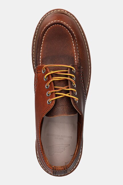 Red Wing leather shoes Shop Moc Oxford orange color 4603 at PRM US