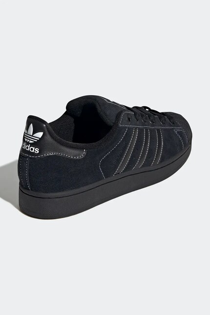 Замшеві кросівки adidas Originals Superstar II колір чорний JH5470