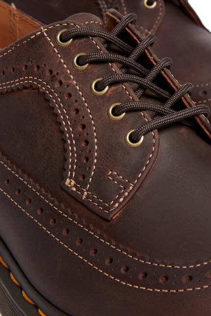 Dr. Martens leather shoes 3989 YS brown color DM40553201 at PRM US
