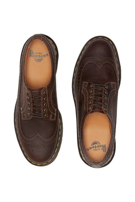 Dr. Martens leather shoes 3989 YS brown color DM40553201 at PRM US