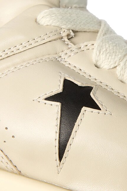 Кожаные кроссовки Rick Owens DRKSHDW x Converse TURBOWPN OX цвет