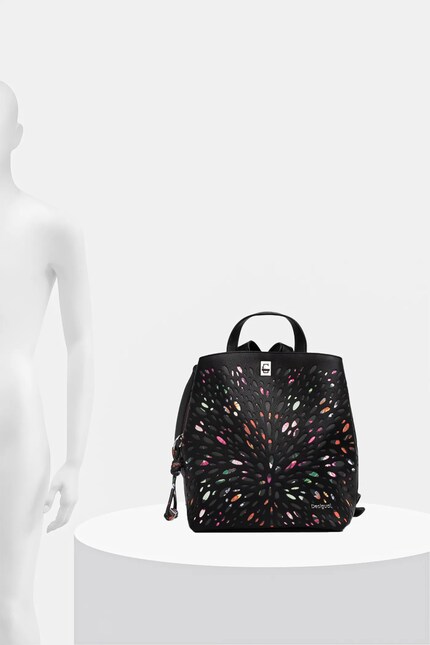 Desigual rucsac BLACKWELL SUMY MINI femei, culoarea negru, mic